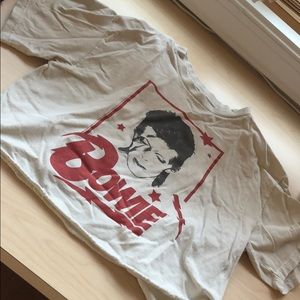 Brandy Melville David Bowie graphic tee